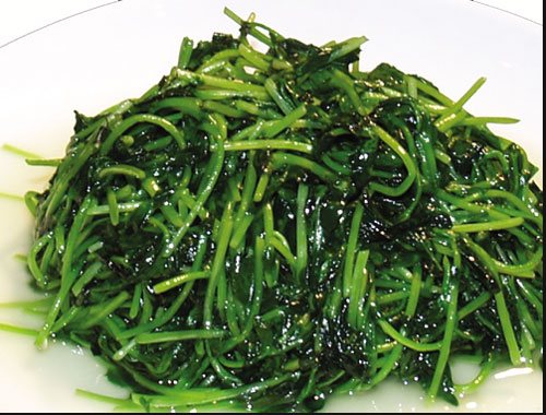 青菜炒め